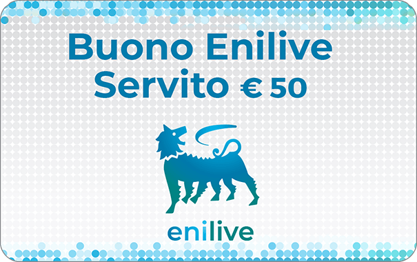 Buono Enilive Servito Digitale €50