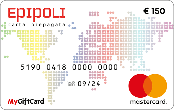 Carta Prepagata MasterCard €150