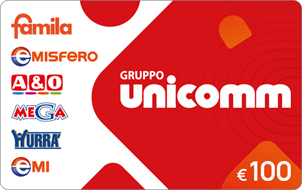 Carta regalo Gruppo Unicomm €100