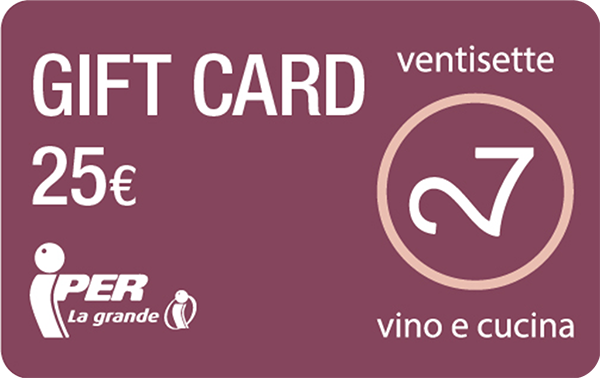 Gift Card IPER Ventisette €25
