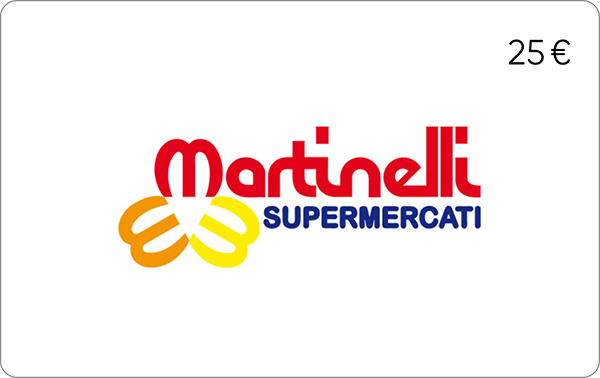 Buono Martinelli Supermercati €25
